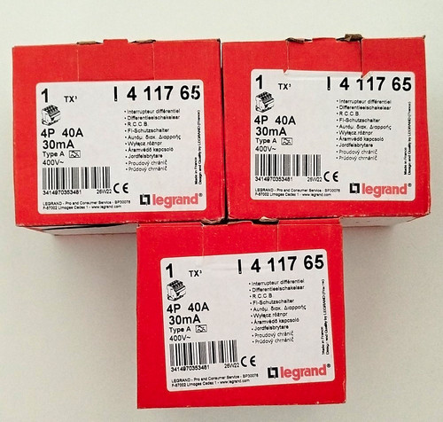 Legrand rcd typ - fi/rcd, a