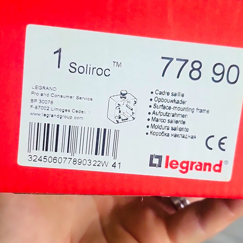 Legrand soliroc aufputzrahmen - legrand,