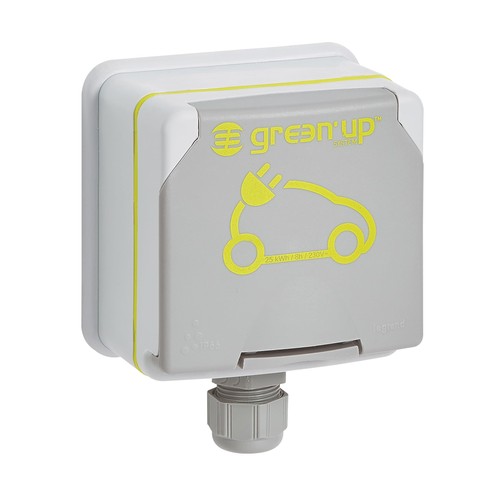 Legrand green ladesteckdose - legrand, green'up